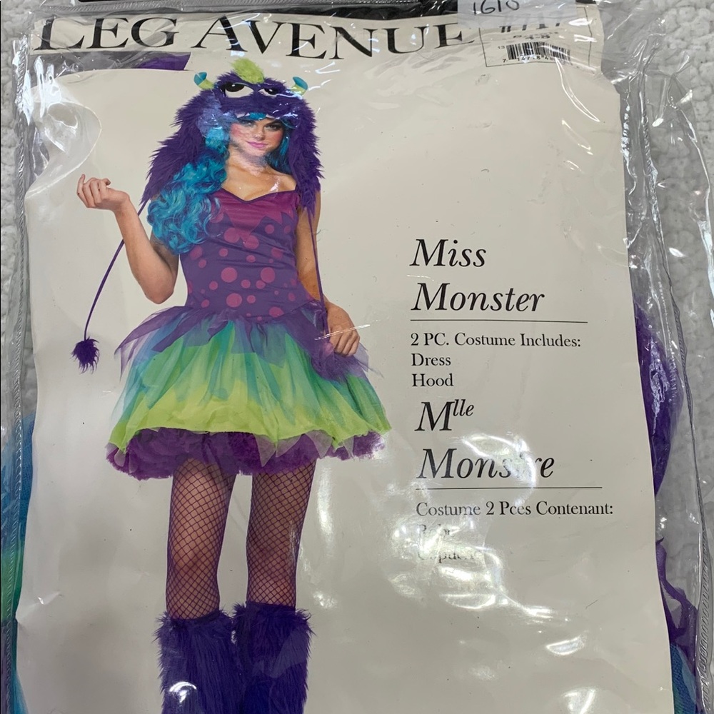 Leg avenue miss monster adult costume
